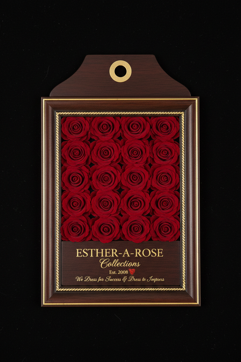 ESTHER-A-ROSE Million Red Roses Gift Tag