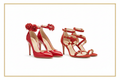 JOHNNY LEE And ME — Red Heels + Red Sandals
