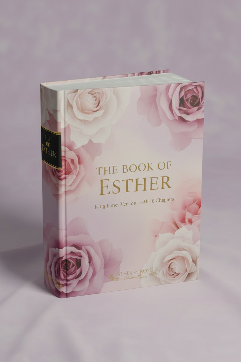 The Book of Esther — Clear Beautiful Roses Cover
